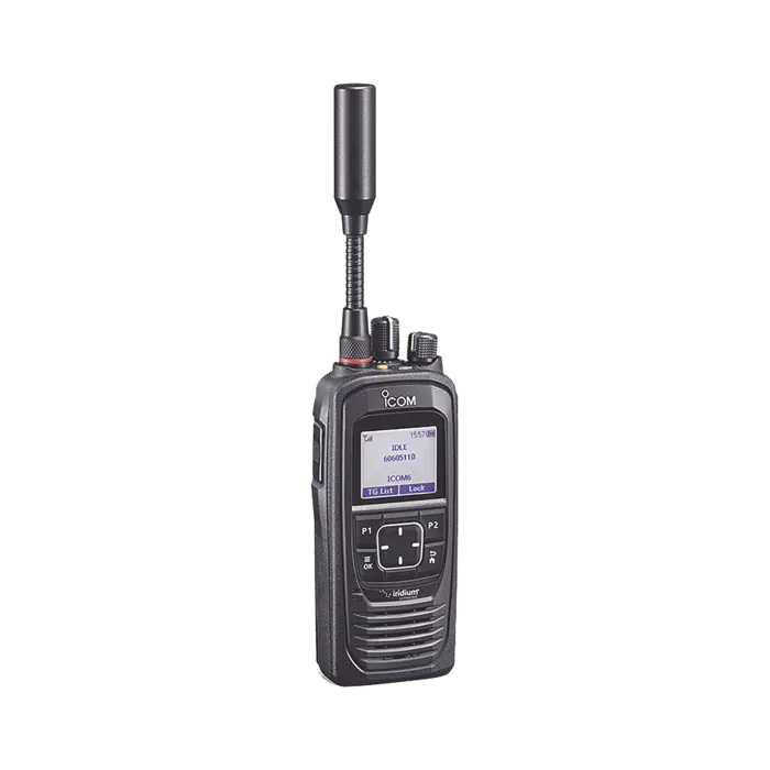 Fotografía original del radio satelital ICOM IC-SAT100