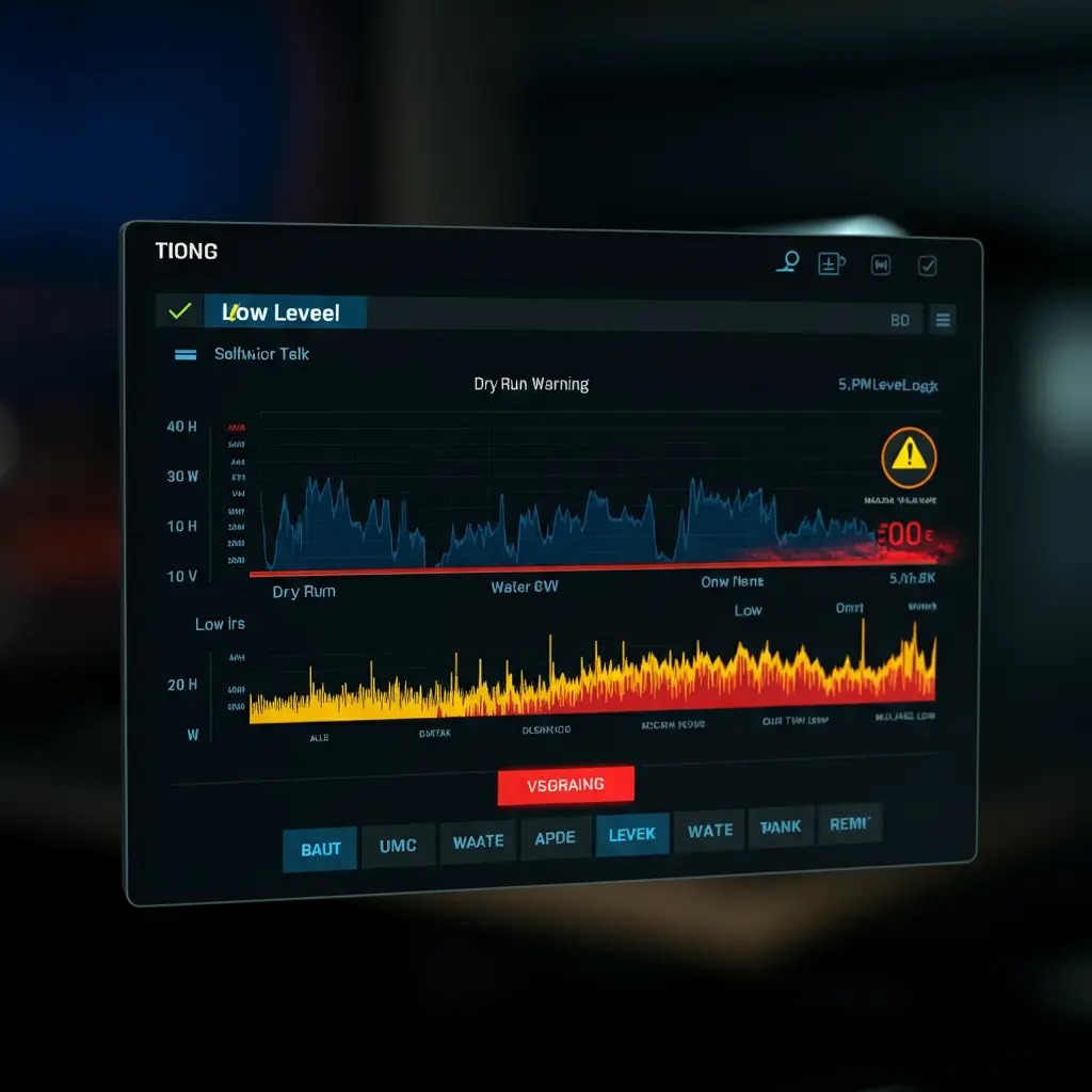 Dry run protection logic bg